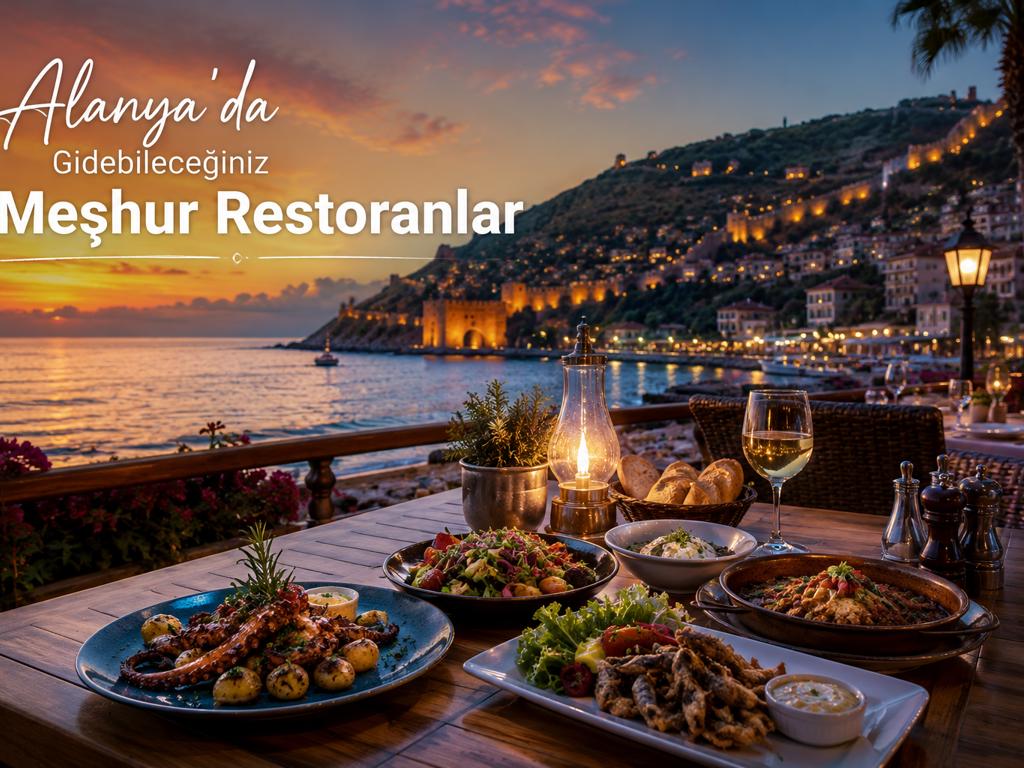 Alanya'da Gidebileceğiniz Meşhur Restoranlar (2025 Rehberi)